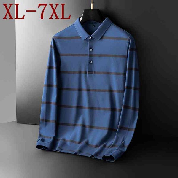 

men's polos cotton men's polo shirt, large loose stripe, 100%, 7xl, 6xl, 5xl, brand, White;black