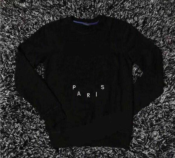 

20fw design hoodie sweatshirts men head embroidered women autumn winter designer hoodies hip hop casual streetwear jogger clothing, Black