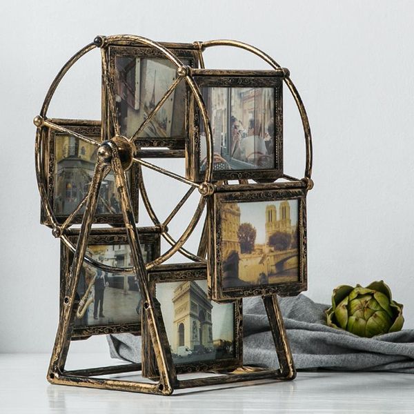 

frames ferris wheel po frame retro rotary windmill picture ornament for home big decoration