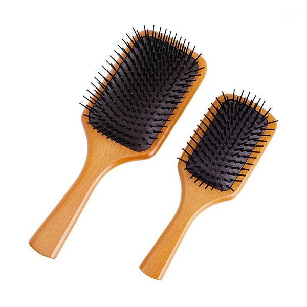 

massage airbag comb anti-static air cushion aveda hair custom wood brushes1, Silver