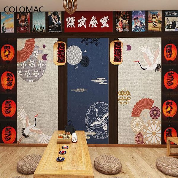 

wallpapers colomac custom japanese and wind raining homestry wallpaper screen mural sushi barbecue reasoning decoration dropship