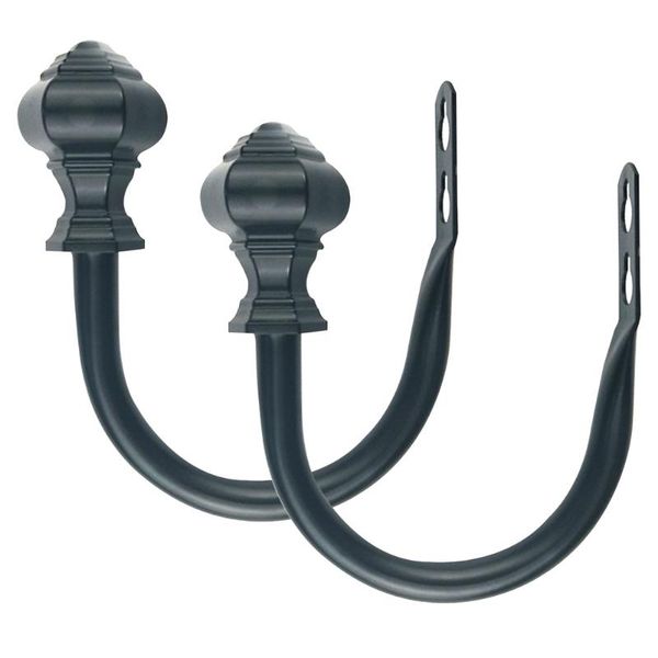 

other home decor 2pcs el buckle living room hanger loop holder wall hook drape iron modern curtain holdback tieback u shaped