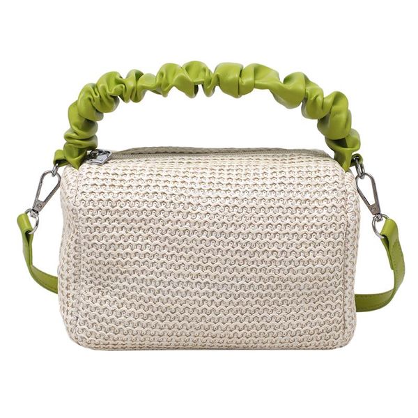 

evening bags straw weave crossbody women beach bag small tote 2021 sac a main designer handbag travel cute side shoulder messenger