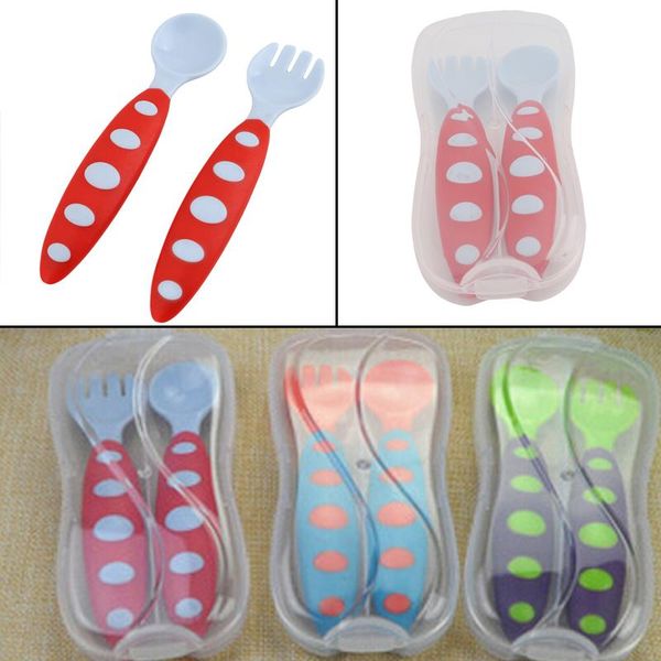 

cups, dishes & utensils baby spoons tableware infant children soft soup fork cochleare spoon kitchen kid feeding + retail box