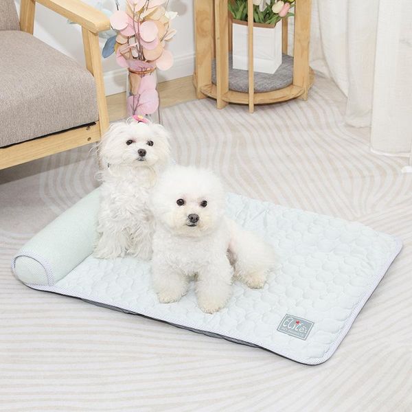 

kennels & pens pet cat bed dog thickened soft pad blanket for mat cushion washable rug keep warm