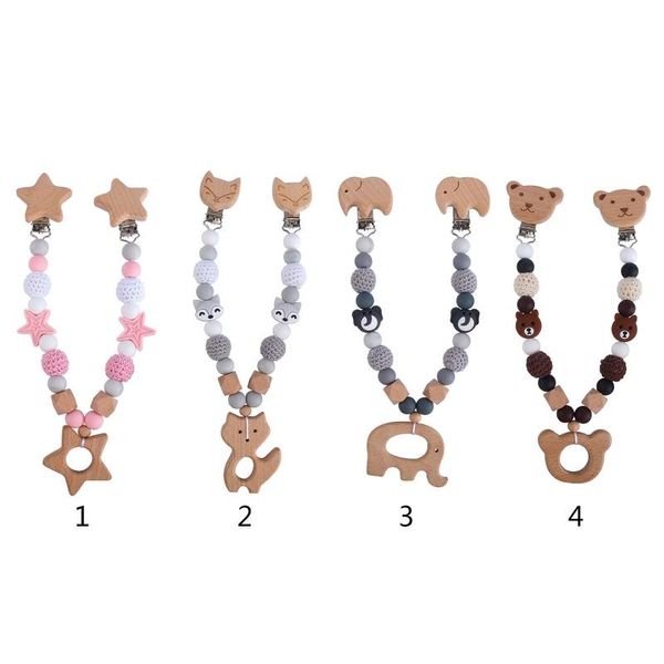 

stroller parts & accessories baby hanging pendant pacifier clip chain mobile rattle bed bell infants teether nursing chewing toys shower gif