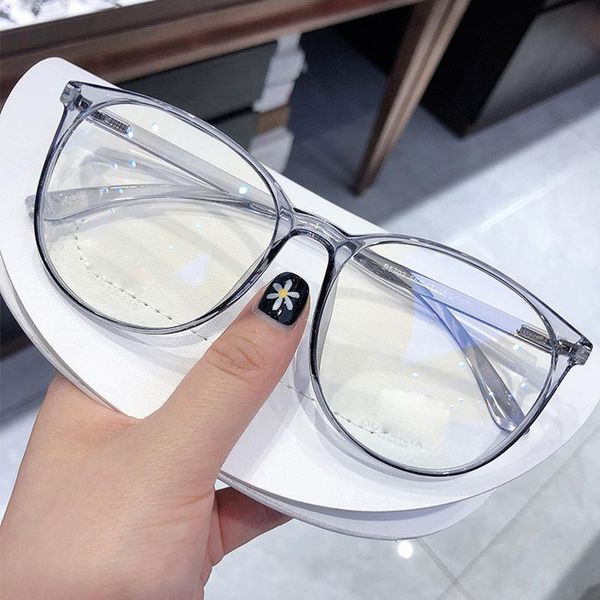 

sunglasses classic oversized lunette optical eye glasses women computer blue light blocking pc frame gaming eyeglasses oculos gafas, White;black