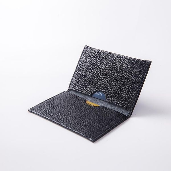 

card holders cow leather holder women simple ultra-thin compact license female key coin purse id bag dh50kb, Brown;gray
