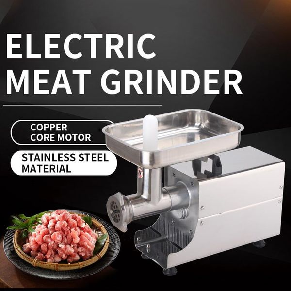 

meat grinders tk-8 stainless steel electric grinder, chicken 250w sausage stuffer, 80kg/h household deskmincer