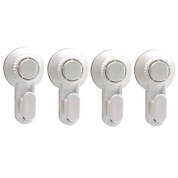 

pack suction cup hooks reusable utility waterproof and oilproof bathroom kitchen heavy duty white & rails