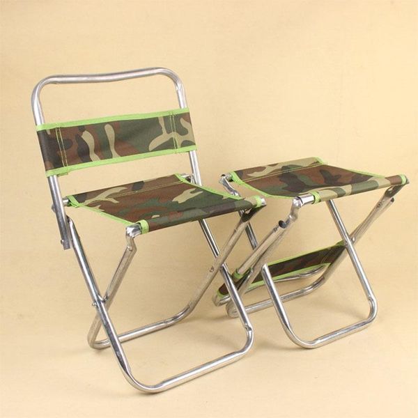 

portable foldable camouflage fishing chair camping barbecue stool folding extension hiking outdoor furniture 2021 accessories