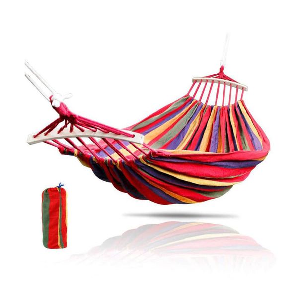 

hanging hammock indoor travel outdoor camping home bedroom hammock lazy chair swing chair thick canvas portable hammocks