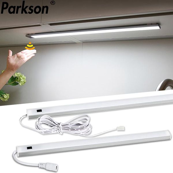 

under cabinet light hand sweep switch led lights for kitchen 5w/6w/7w sensor lamp wardrobe night