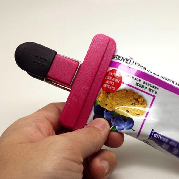 

2/3pcs large chip bag clips clip plastic heavy duty air tight sealing grip for coffee potato bags lx9c