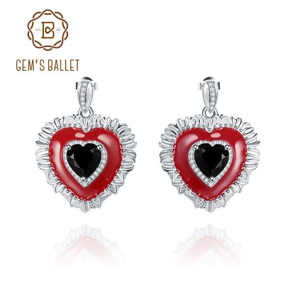 

dangle & chandelier gem's ballet 925 sterling silver vintage earrings natural green agate gemstone drop for women wedding fine jewelry