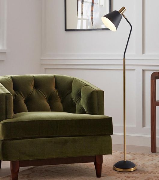 

nordic style floor lamp e27 light bedroom living room study standing lamps