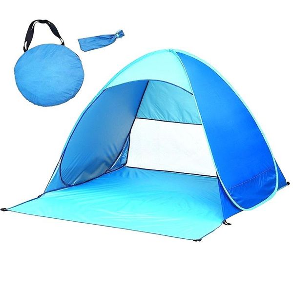 

tent outdoor family travel fish camping uv protection ultra light folding up automatic opening tents and shelters