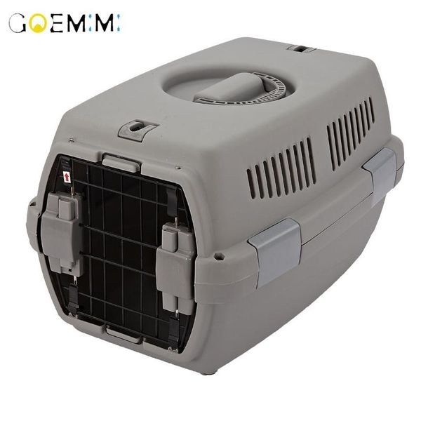 

cat carriers,crates & houses pet transport bag breathable dog carrier case big space airline approved car portable carrying travel puppy cag
