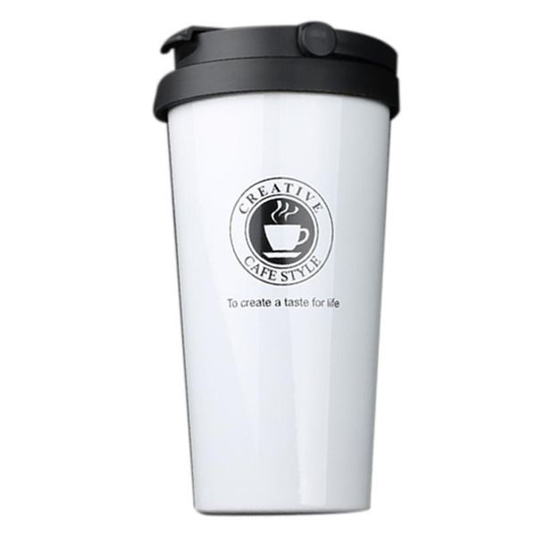 

water bottles coffee cup thermal flask double wall vacuum insulated mug stainless steel mug,coffee with lid and handle