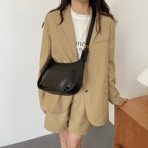 

evening bags niche design package 2021 minimalist underarm bag trendy simple retro saddle