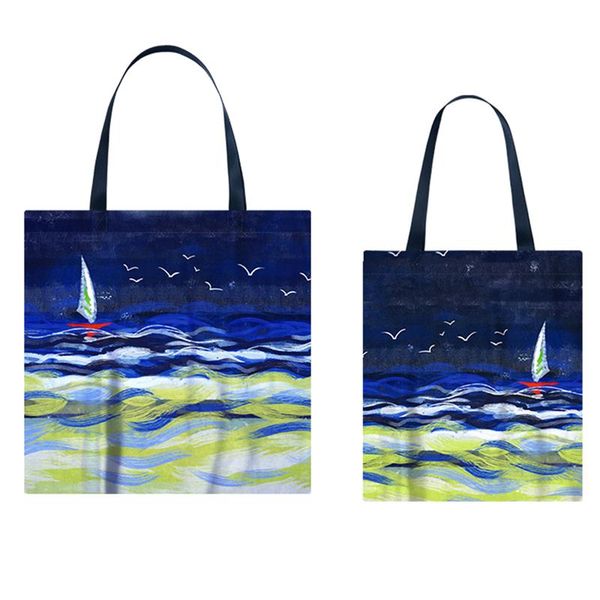

storage bags foldable shopping bag large-capacity space saving supermarket