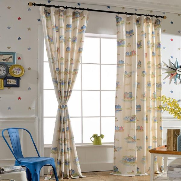 

curtain & drapes beautiful children curtains for living room bedroom kids home decorative window treatments