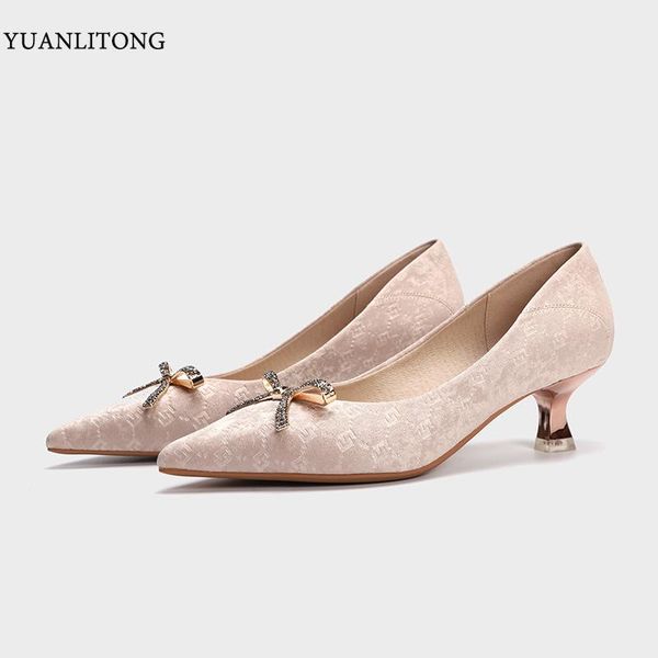 

dress shoes 2021 spring edition women's butterfly professional high heels with pointed stilettos and single-breasted pumps, Black