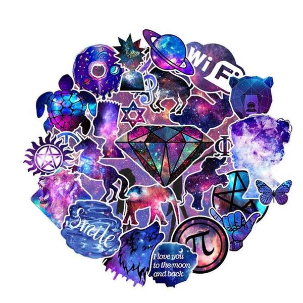 10/30/50PCS Pop Star Cartoon Fantasy Graffiti Laptop Computer Frigorifero Car Boot Skateboard Sticker Giocattoli Auto all'ingrosso