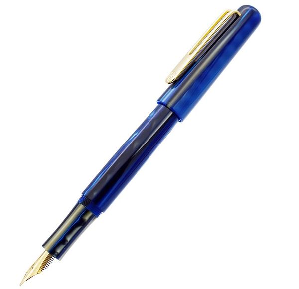 

fountain pens picasso celluloid pen pimio etsandy aurora blue ps-975 iridium fine ink writing gift for business office