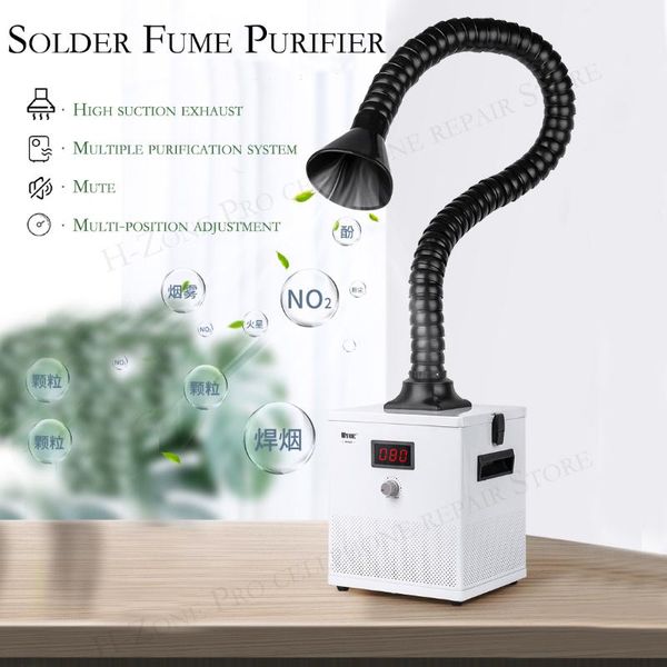 

110v/220v laser smoke absorption purifier welding air purification dust collector triple filter solder for huawei power tool sets