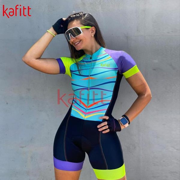 

cafete cycling jersey team wear women's professional triathlon sportswear short-sleeved breathable jumpsuit suit racing sets, Black;blue