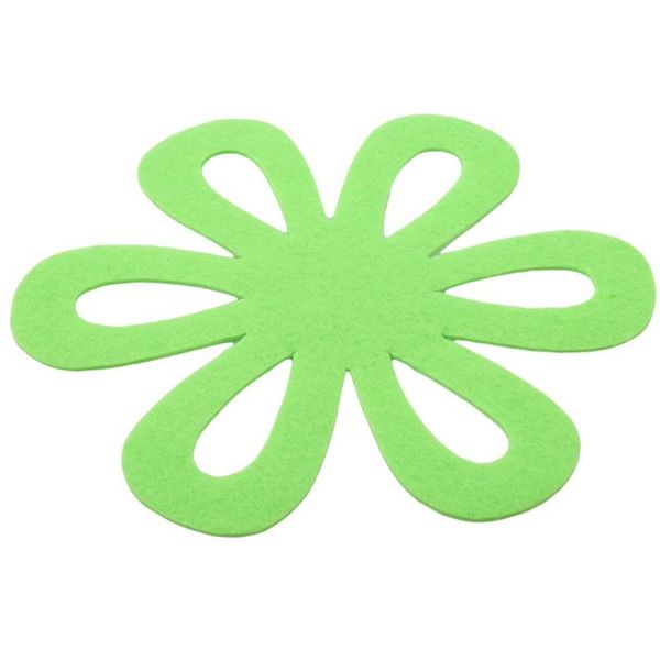 

mats & pads 2021 6 pcs pot pan placemats flower shaped cloth protector separator cookware mat pad