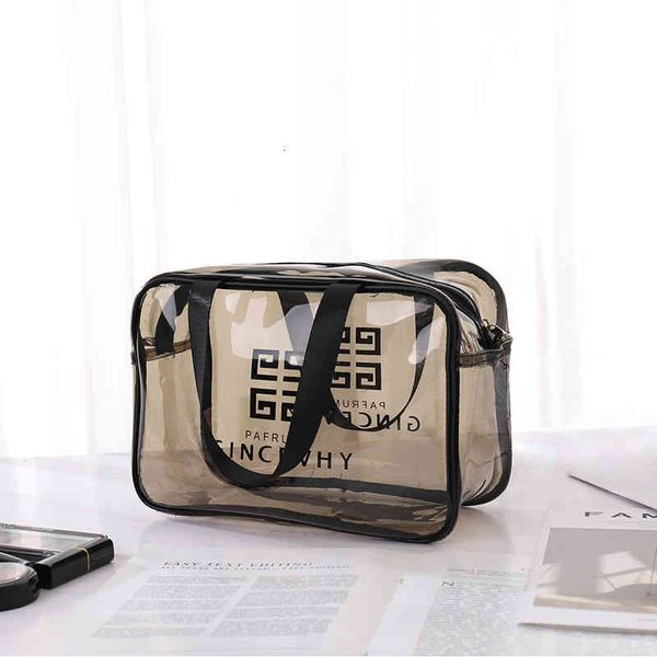 

cosmetic bags transparent pvc portable bag large capacity washing travel waterproof