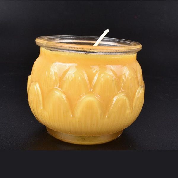 

glass jar candle smokeless holiday birthday party wedding decoration candles halloween nordic kaarsen home decor di50lz