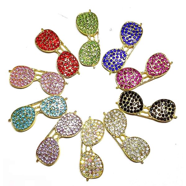 10pcs sunglasses charms for women diy jewelry accessories, Bronze;silver