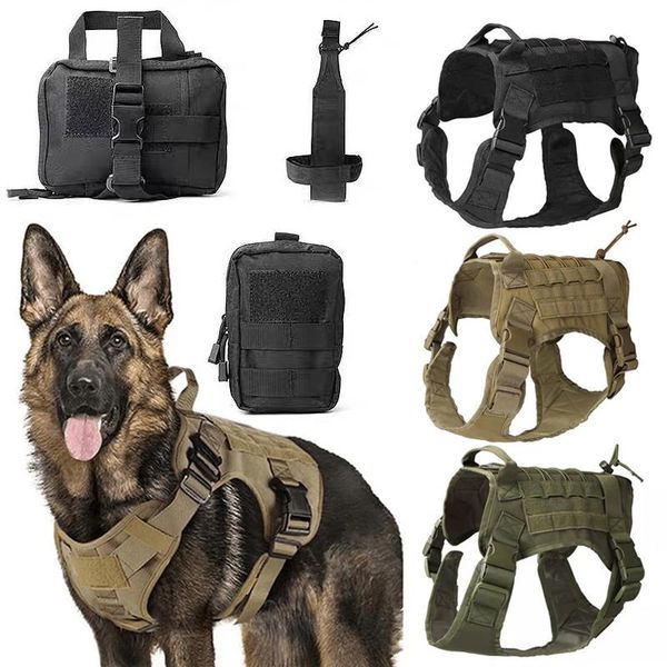 

strategical no-choke dog harness service vest with handle pet clothes yu-home apparel