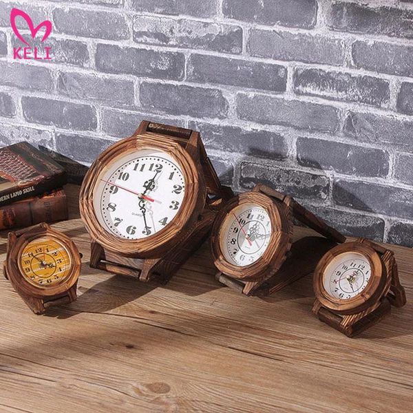 

wall clock modern design pure wood environmental protection retro creative watch technology clocks home decoration
