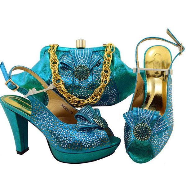 

dress shoes matching bags womens blue italian shoe with nigerian women wedding and bag set african party, Black