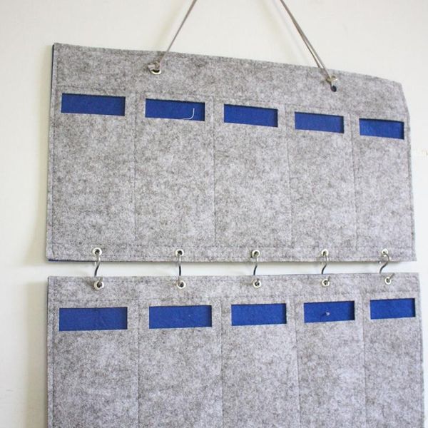 

storage boxes & bins 15 slots felt sunglasses organizer hanging bag wall pocket
