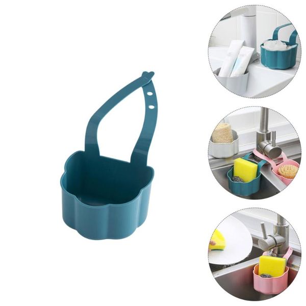 

3pcs durable sponge storage baskets sink draning holders kitchen & organization