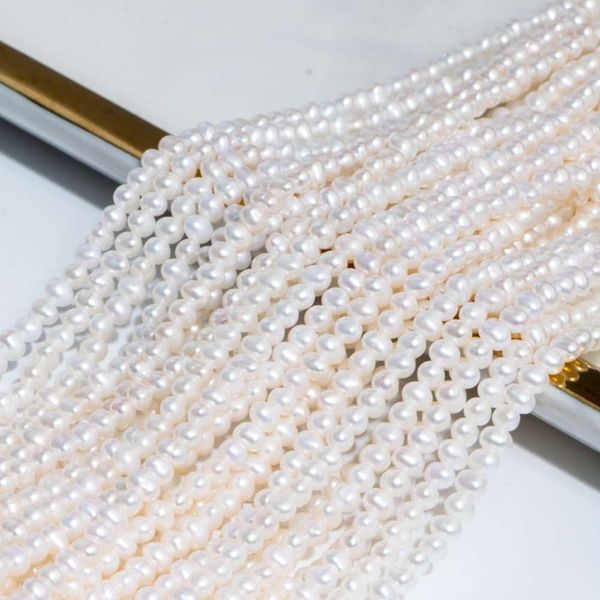 

pendantfresh water near round necklace, 2-3mm pearl jewelry for gifts, Silver