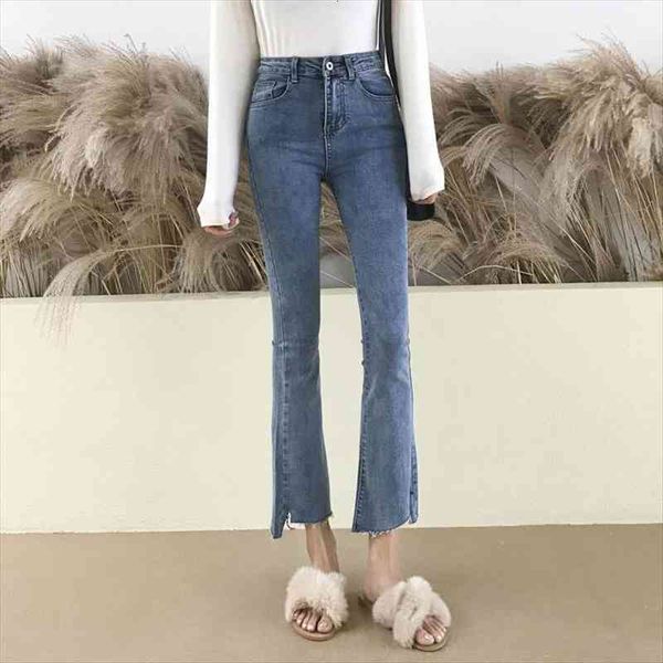 

wholesale spring autumn selling womens fashion casual denim pants xc9, Blue