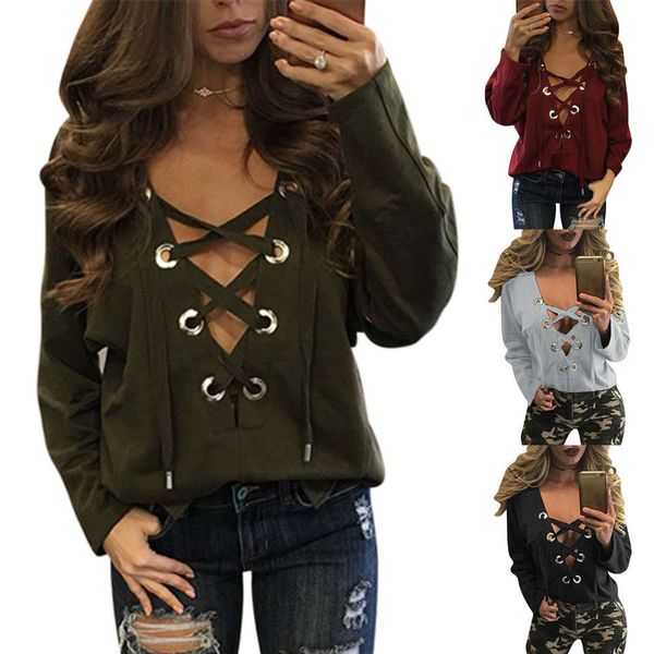 

deep buckle long sleeve women's casual sweater, Black
