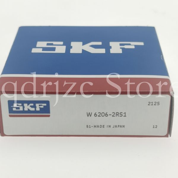 Rolamentos de esferas de aço inoxidável SKF de aço inoxidável W6206-2RS1 30mm 62mm 19mm