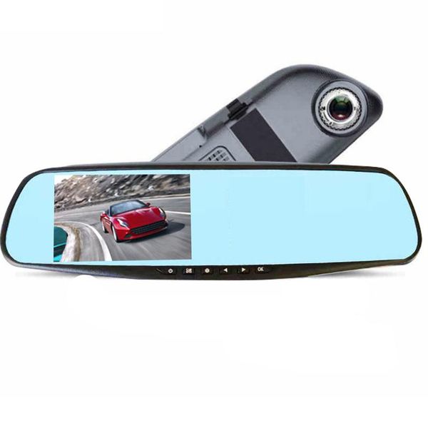 

4inch 720p car dvr 120° front single lens driving video recorder dash cam with g-sensor support loop recording rear view cameras& parking se