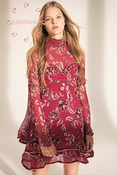 

casual dresses easysmall for love lemons women dress fashion red spring holiday plus size high-end cosplay high waist long sleeve, Black;gray