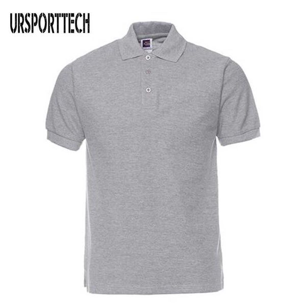 

ursporttech polo shirt men brands clothing short sleeve summer shirt man black cotton mens polo shirt plus size polos homme 210528, White;black