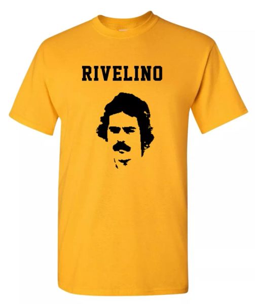 

rivelino brazil 70s world cup football team mens t-shirt, White;black