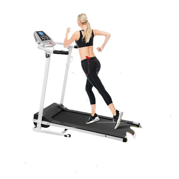 

motorized treadmill 1.5hp electric treadmill 12 built-in programs folding 1-10 km/h speed adjustable household running machine