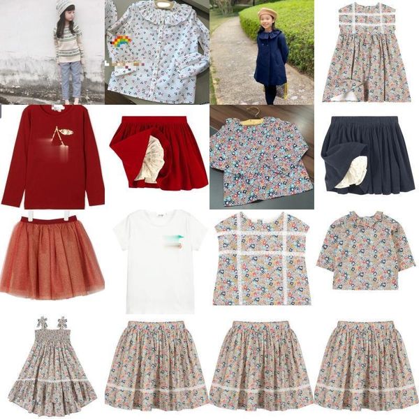 

cotton digital print dress girls big swing children birthday girl casual girl's dresses, Red;yellow